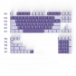 (Presale item) Frost Witch 104+76 GMK ABS Doubleshot Full Keycaps Set for Cherry MX Mechanical Gaming Keyboard